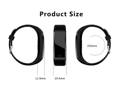 Fitness Smart Watch Activity Tracker Heart Rate for Women Men Oxygen BP Monitor