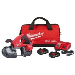 Powerful Cordless Compact Band Saw Kit with High Output Batterie