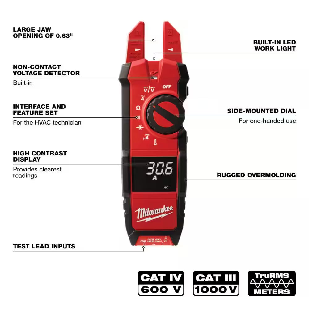 Fork Meter for HVAC/R