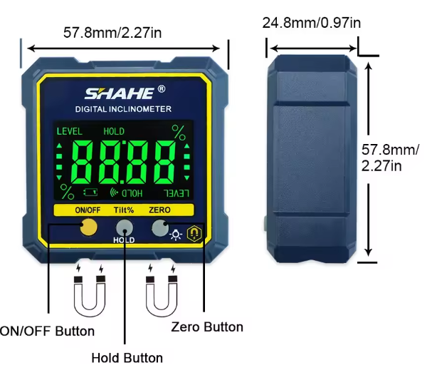 Shane digital inclinometer