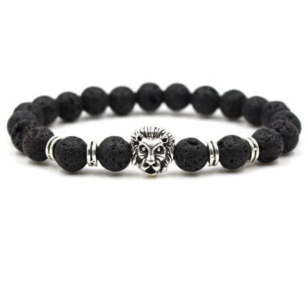 ISDE5 Bracelet Sliver lion2 Lion Bracelet