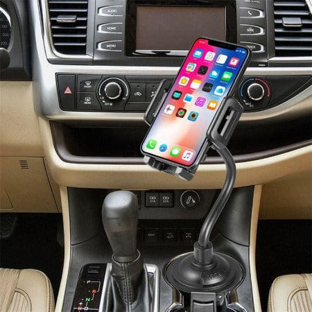 ISDE5 car phone holder Black Car cup mount Phone Holder