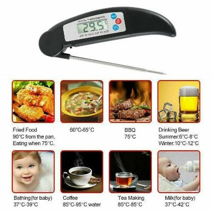 ISDE5 Digital Thermometer default Digital Instant Read Food/Meat Thermometer