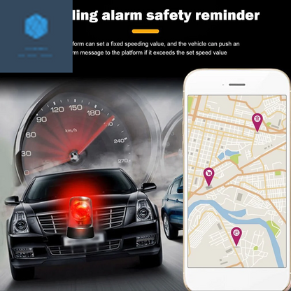 Real-Time GPS Tracker for Cars and Motorcycles - Anti-Theft GPRS GSM Locator Device