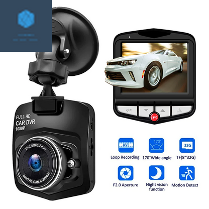 2.4'' Full HD 1080P Dash Cam with Night Vision & G-Sensor 