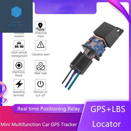 Real-Time GPS Tracker for Cars and Motorcycles - Anti-Theft GPRS GSM Locator Device