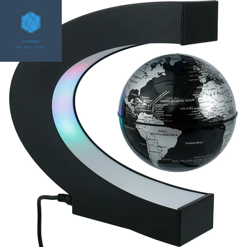 Magnetic Levitating Globe Lamp - A Stunning Light for Your Space!