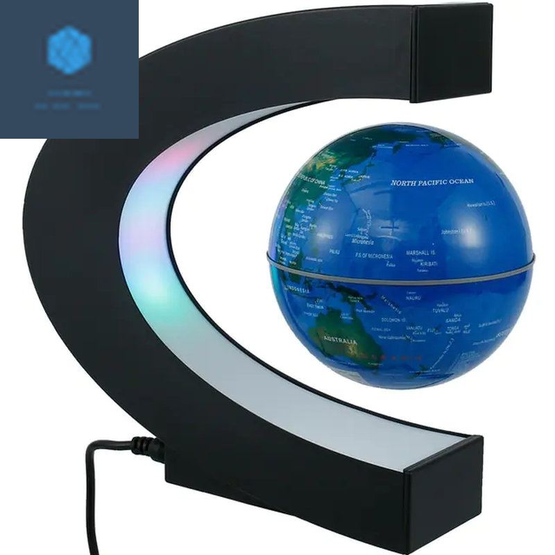 Magnetic Levitating Globe Lamp - A Stunning Light for Your Space!