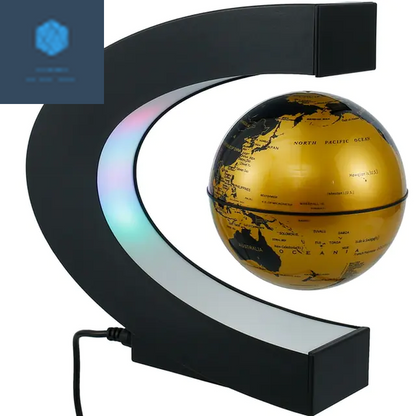 Magnetic Levitating Globe Lamp - A Stunning Light for Your Space!