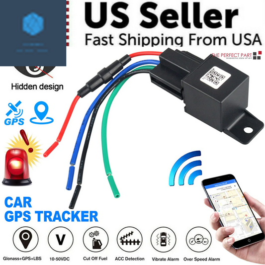 Real-Time GPS Tracker for Cars and Motorcycles - Anti-Theft GPRS GSM Locator Device