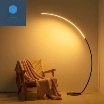 Stylish RGBW Modern Curve Floor Lamp - Upgrade Your Space with the Latest Design!