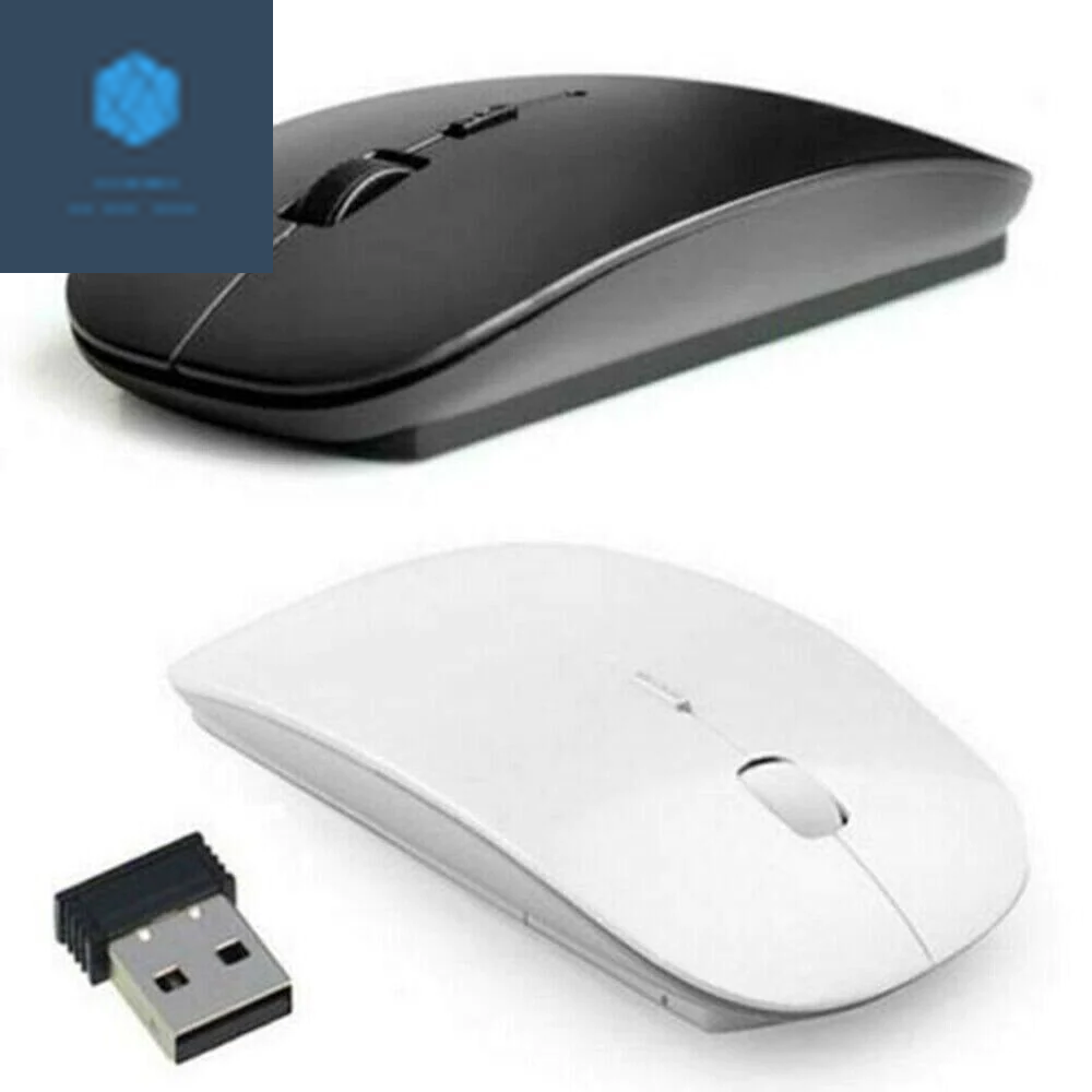 2.4Ghz USB Wireless Optical Mouse Mice for Apple Mac Macbook Pro Air PC