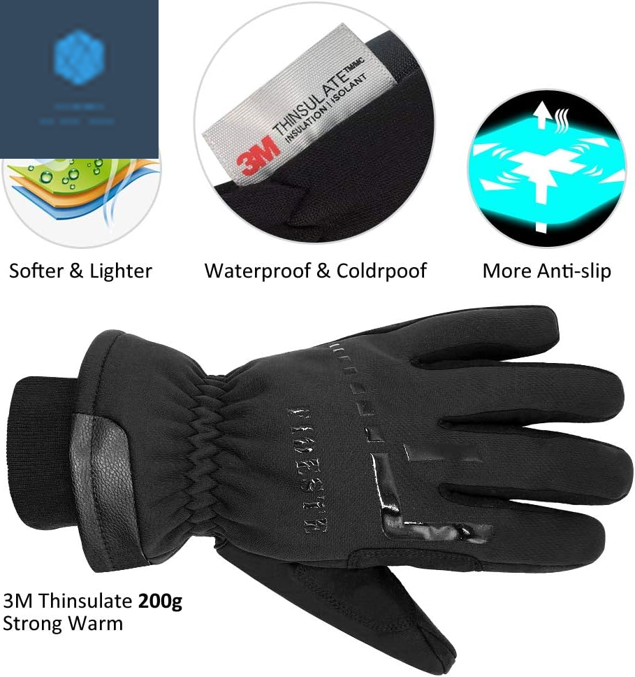 Ultimate -40℉ Waterproof Winter Thermal Gloves-Touch screen.